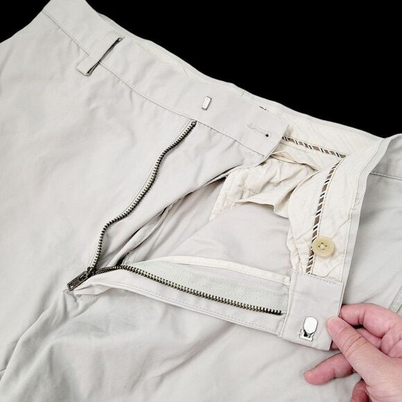 Banana Republic Light Grey Casual Pants Size: 34/30 - Picture 5 of 10